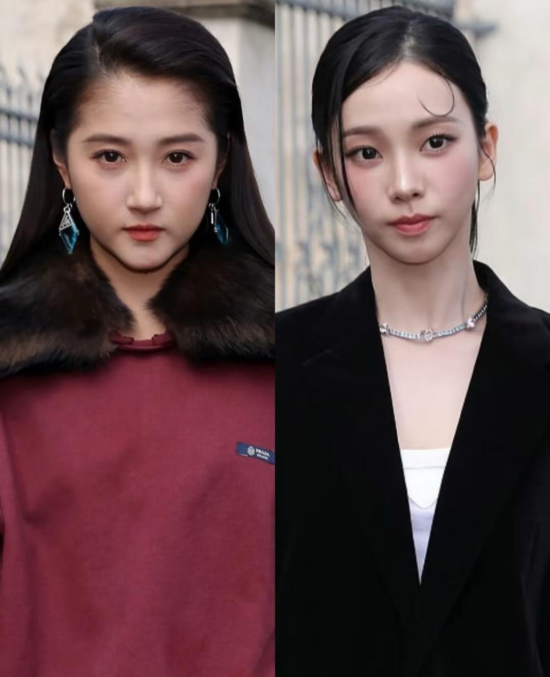 终于知道关晓彤哪里不对劲儿了！一直觉得她又“老”又“小”如今看她时装周和韩国