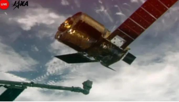 日本无人货运飞船成功与国际空间站对接，实现日本航空重大的目标。