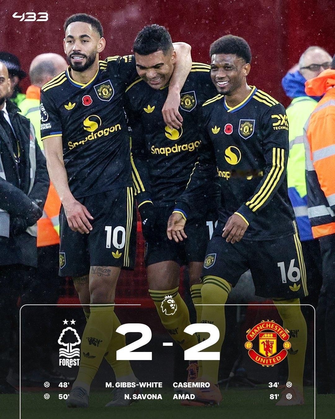 我对平局还是挺满意的。不能说曼联踢的多差，确实也不值得赢球，只能说这场球员整体