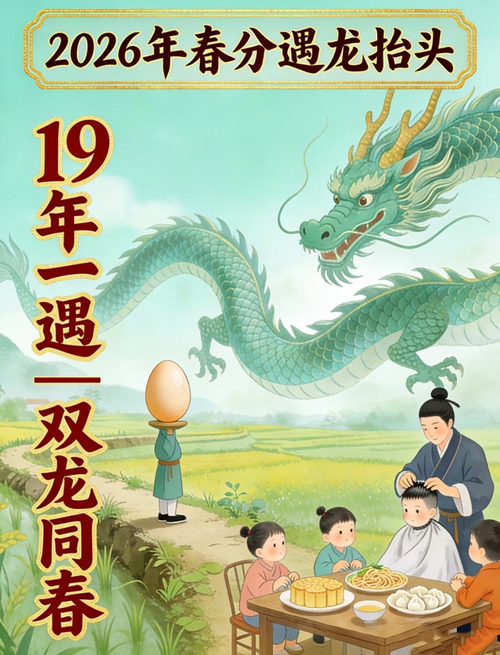 二月二龙抬头有啥习俗饮食上最大的差异，是北方以面食为主，南方以米食为主，但都喜欢