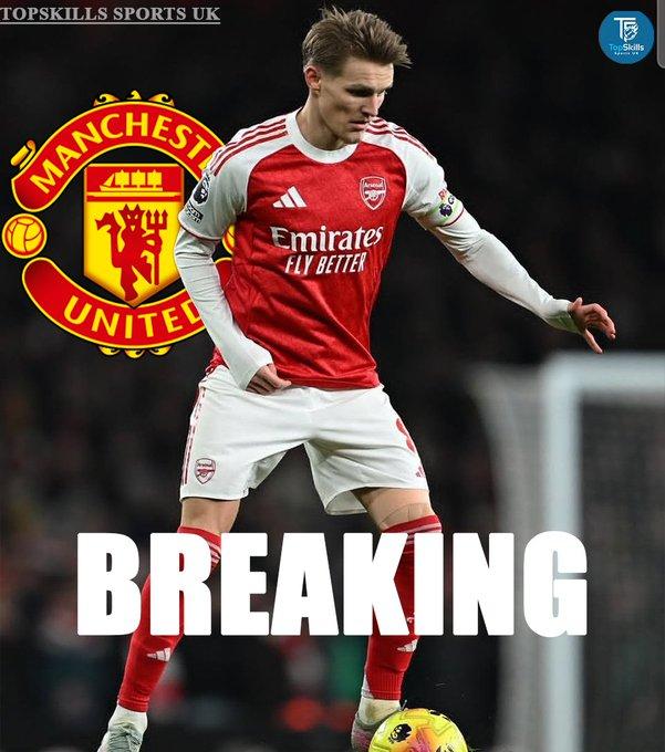 欧洲转会新闻！★心生不满！厄德高已指示其经纪人与曼联就今夏转会事宜展开谈判，