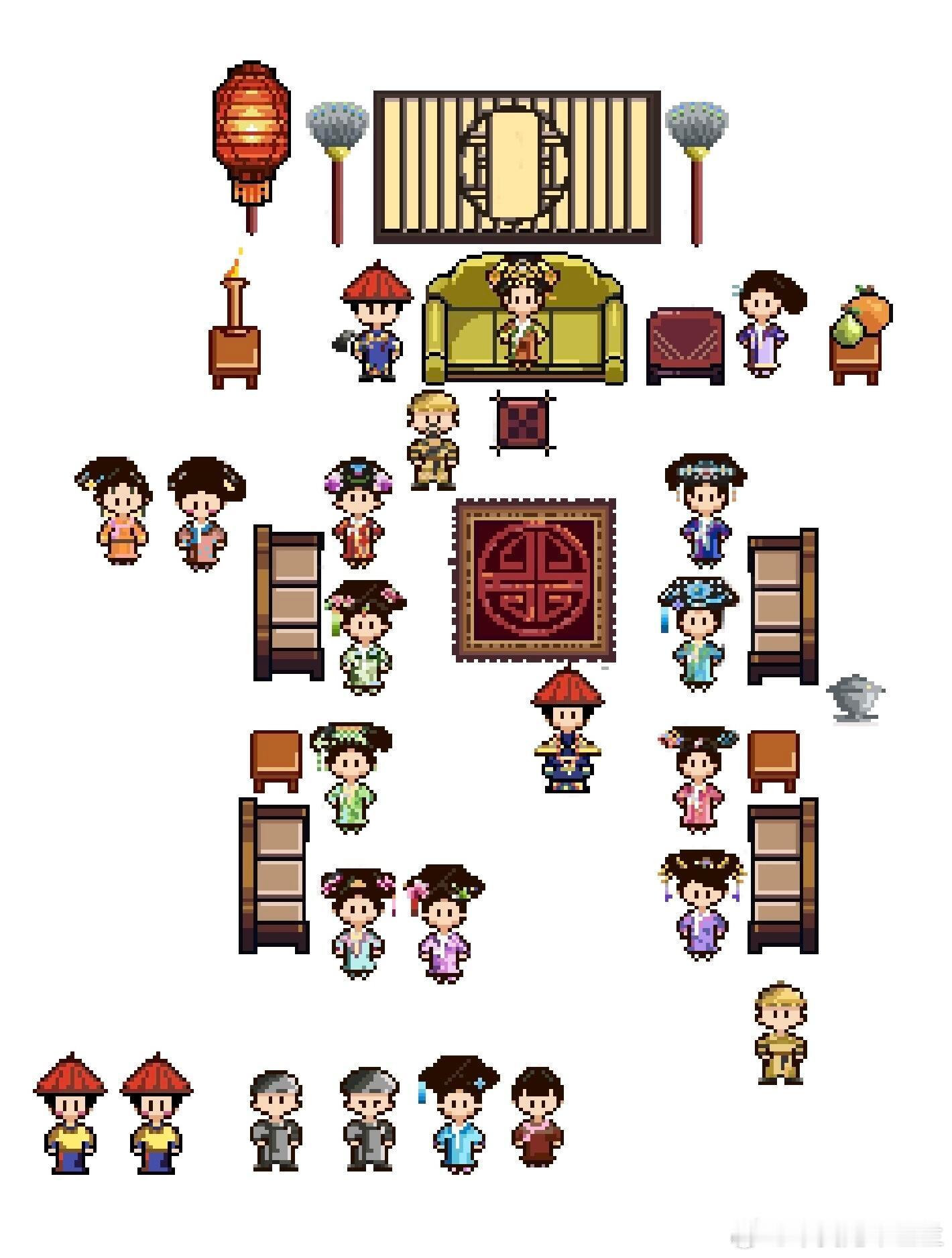 《滴血验亲》——但是像素​​​