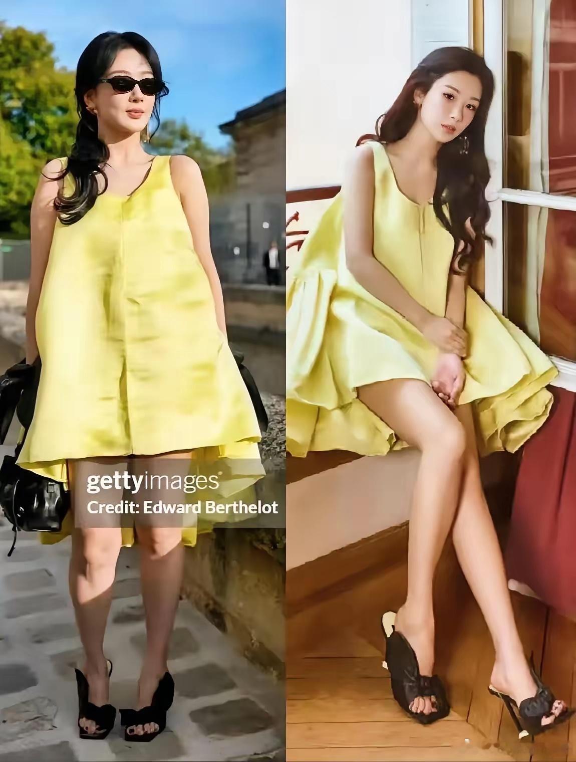 也难怪杨紫被嘲了不是因为她腿粗，更不是因为她造型不好看而是因为她今天穿的这双鞋实