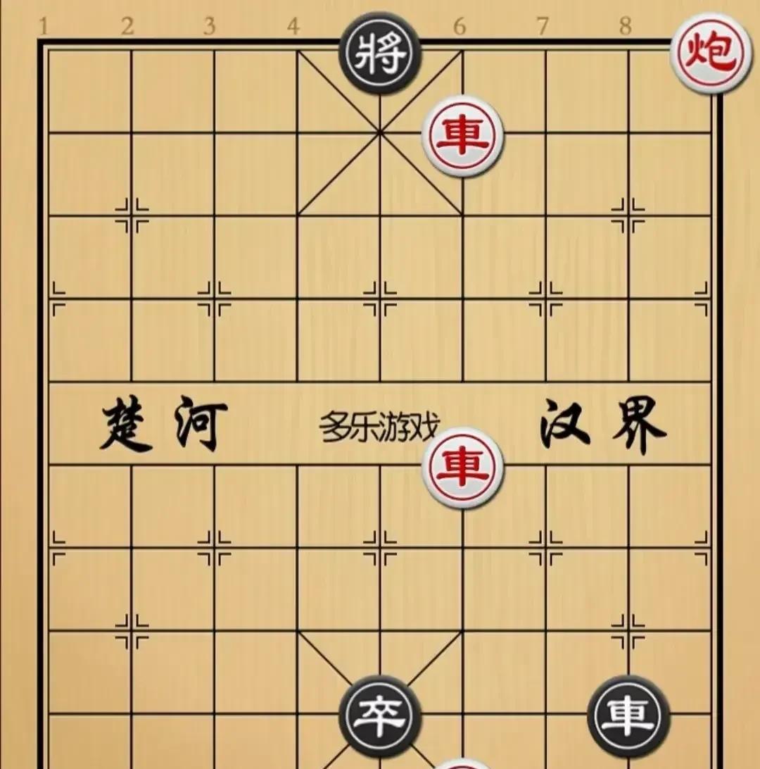 盘面上黑棋攻势汹汹，卒占花心控帅，进车一步杀，红棋顿时陷入绝境之中。是束手无策坐