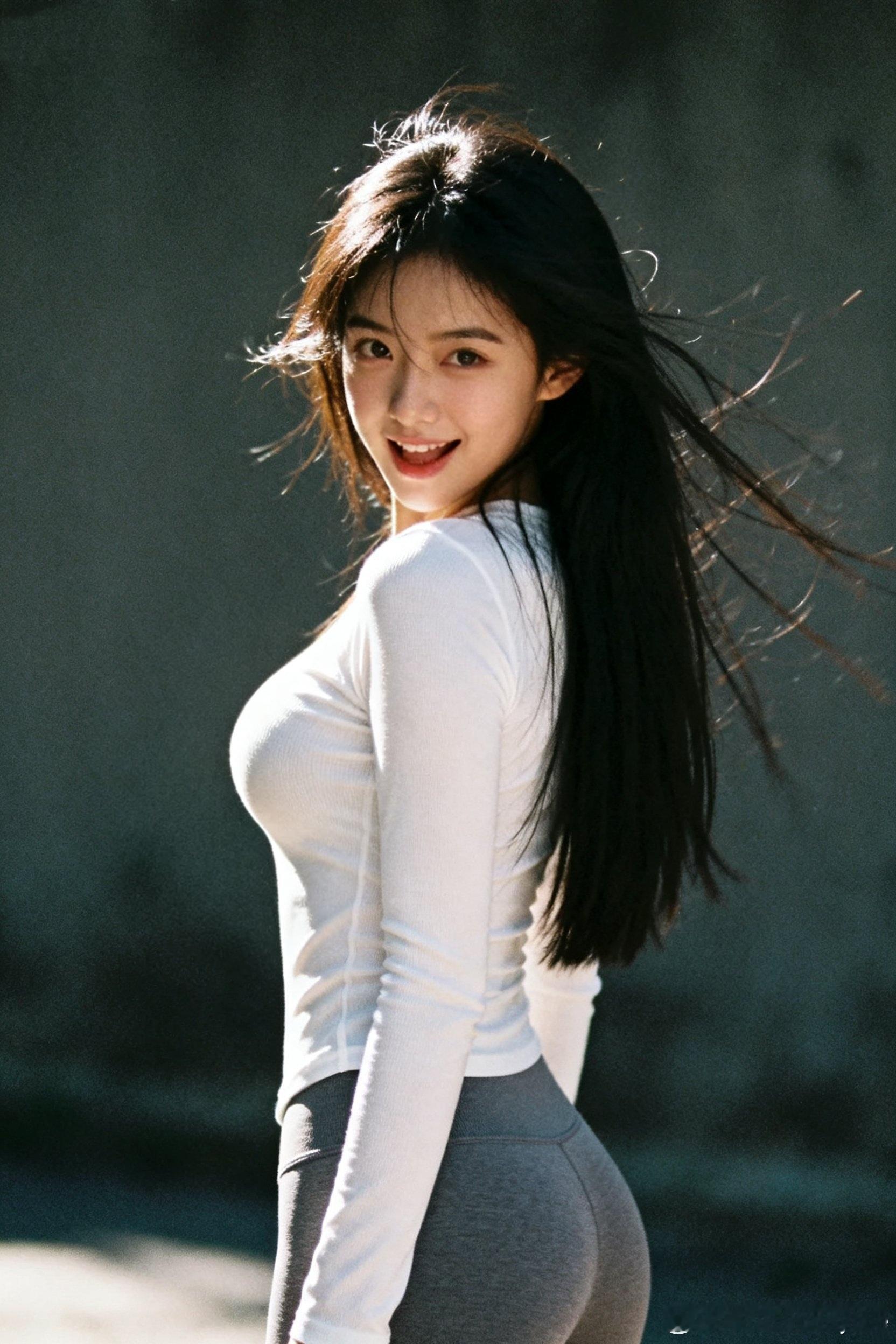 我若阳光，何须滤镜？我的快乐很简单！像不像是你的白月光？行摄漫记聂小仙