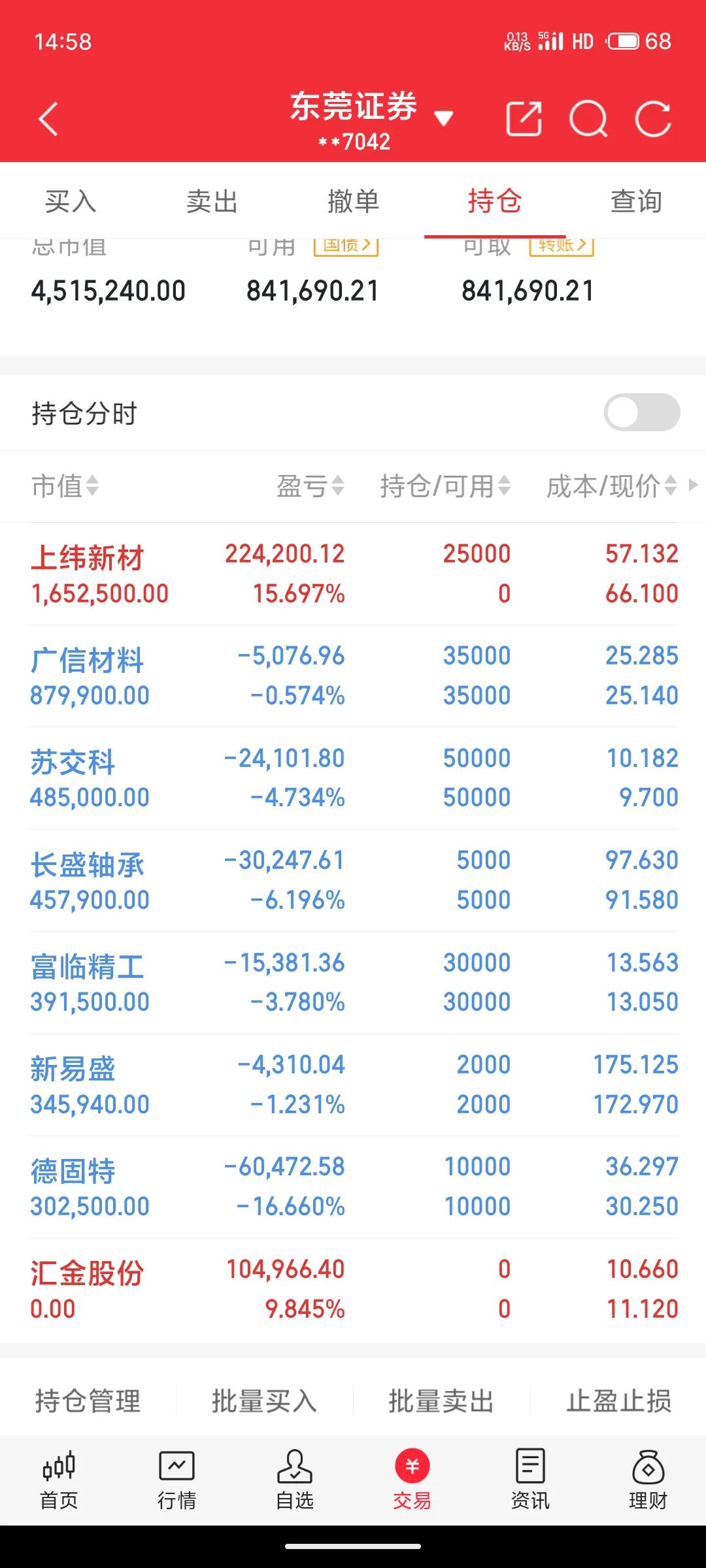 7.25实盘记录