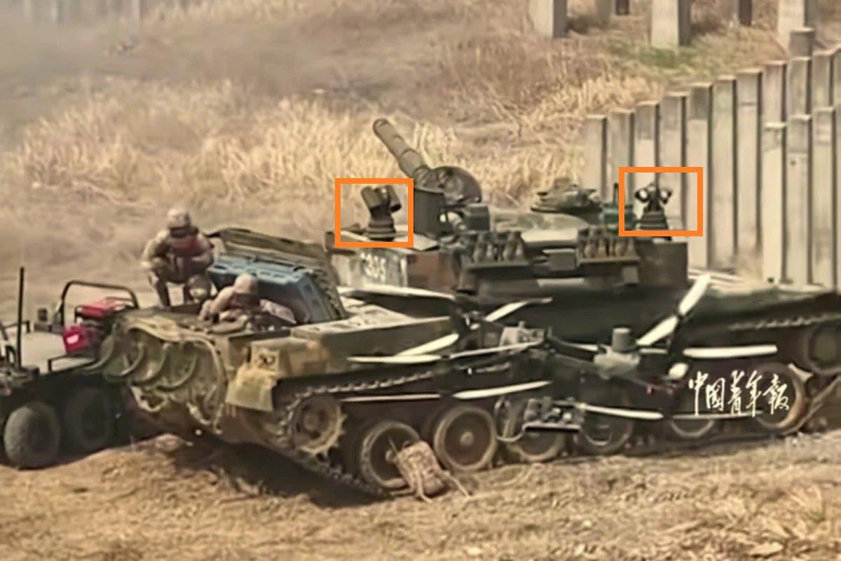 96A坦克加装主动防御系统，中国96A型坦克配备主动防护系统，以提高其对抗反坦克