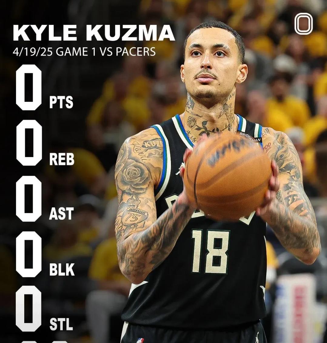 库兹马爆砍0分0板0助攻0封盖0抢断！一战创联盟历史第一记录！成NBA自创建