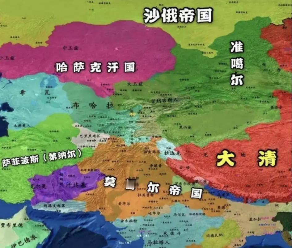 乾隆在外交这块牛的不像话，对于各种局势判断几乎就没错过....[笑着哭]至于军