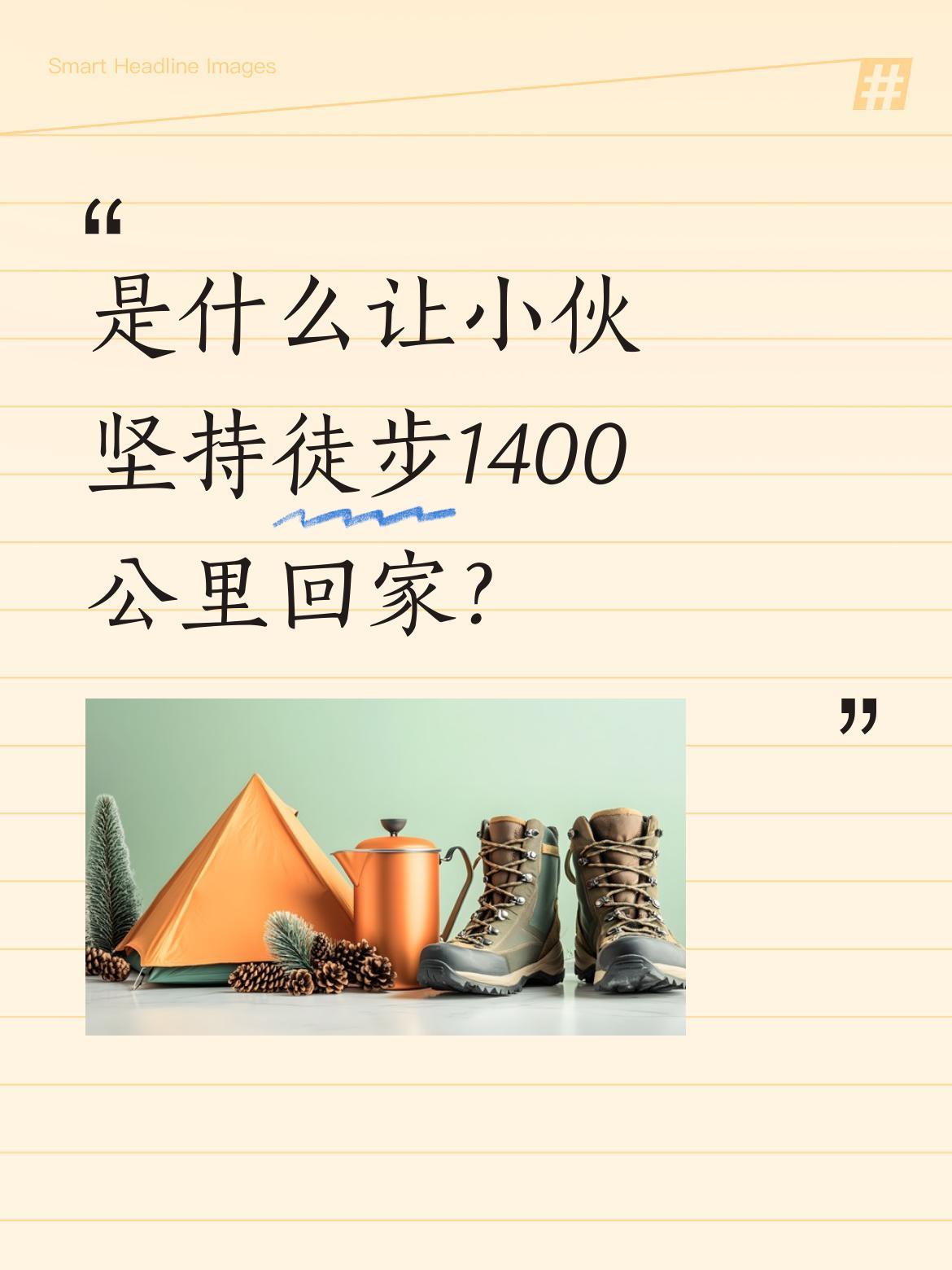 是什么让小伙坚持徒步1400公里回家？36天，1400公里，从上海走回湖北恩施