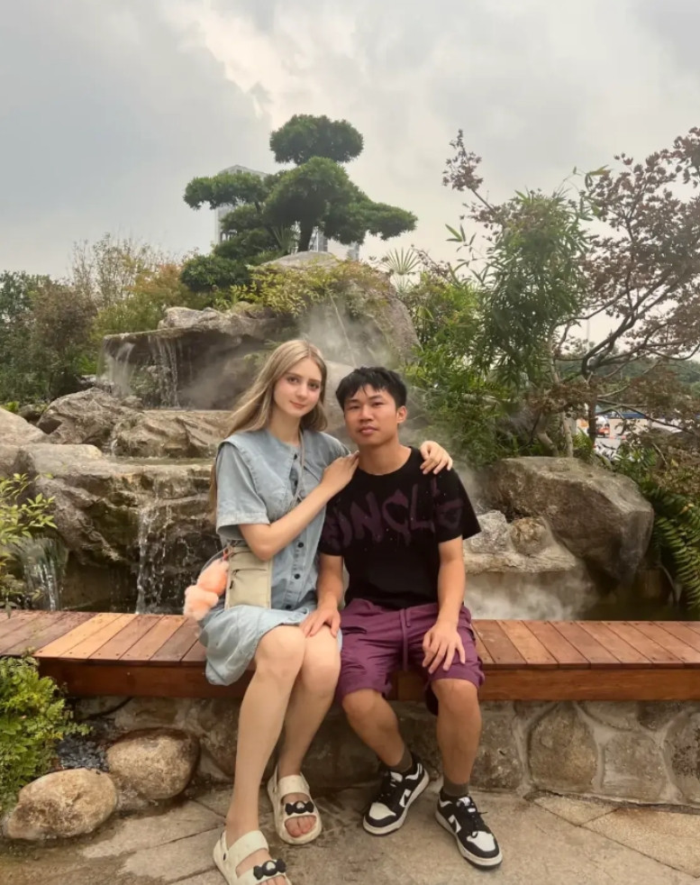 这男的有什么优势可以找外国人？