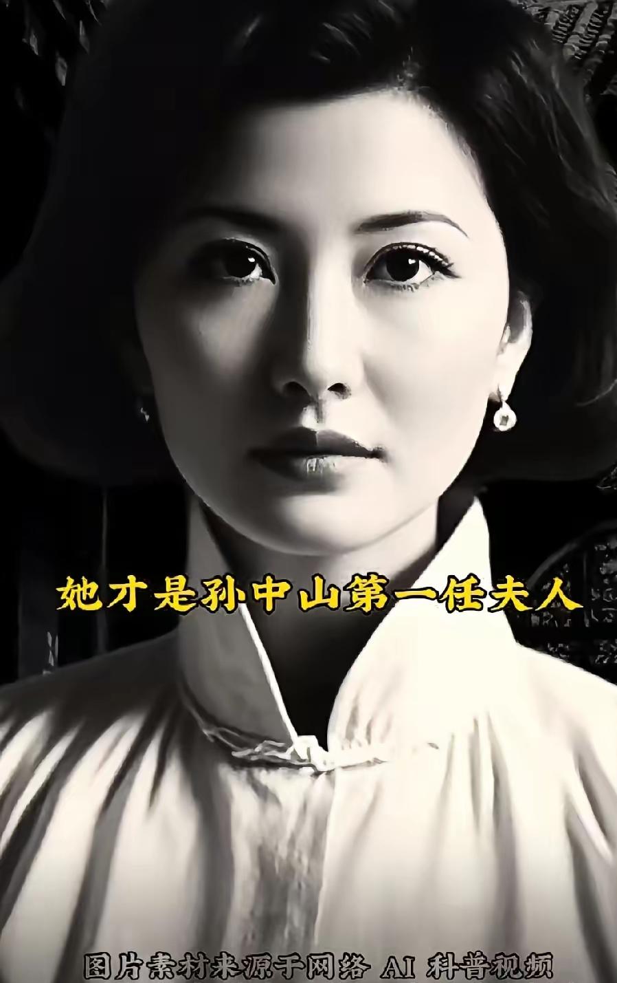 她才是孙中山第一任夫人17岁嫁给孙中山，45岁成为民国国母，48岁却毅然放手，