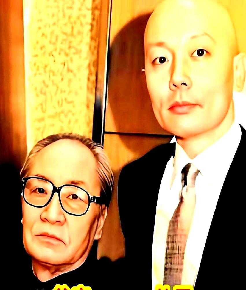 葛优盯着父亲脸上的褶子，突然问：“爸，咱俩这褶子，咋长得一模一样？”老爷子演