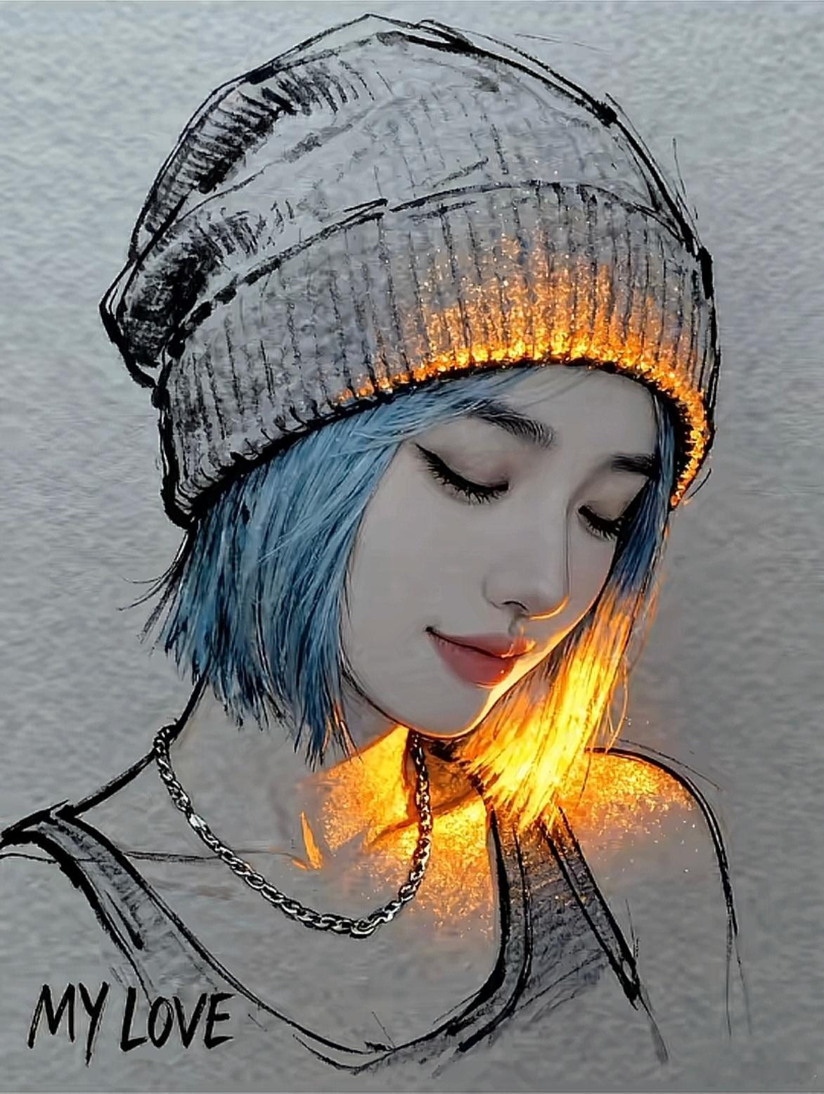 如果这是画出来的，你觉得水平如何？