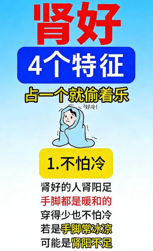肾气足不足，看这4个身体特征就知道