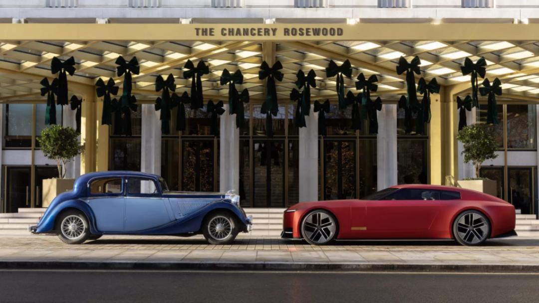 车市热门品牌成立90周年之际，捷豹于伦敦街头展示了全新涂装的Type00。继