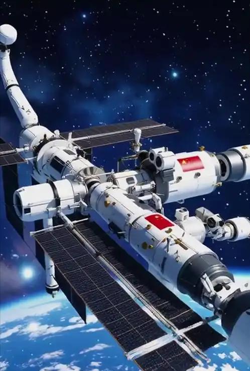 为什么大家都不提中国空间站了？因为没脸提，跟国际空间站差距太大！中国空间站可不是