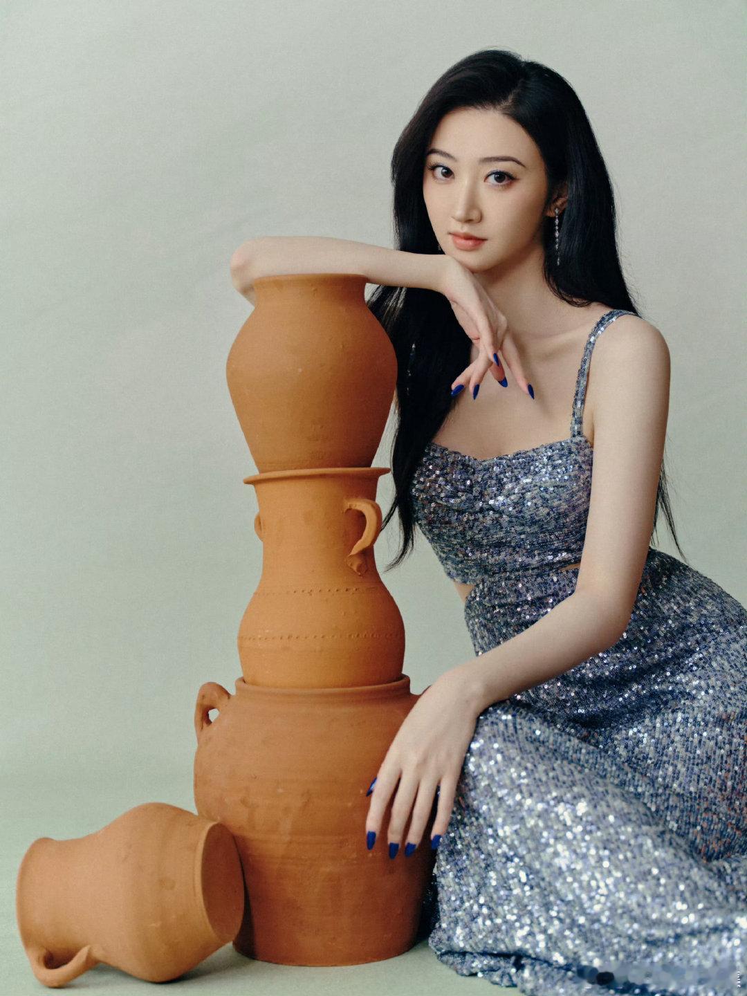 #景甜#甜美可爱，好漂亮啊，美美哒​