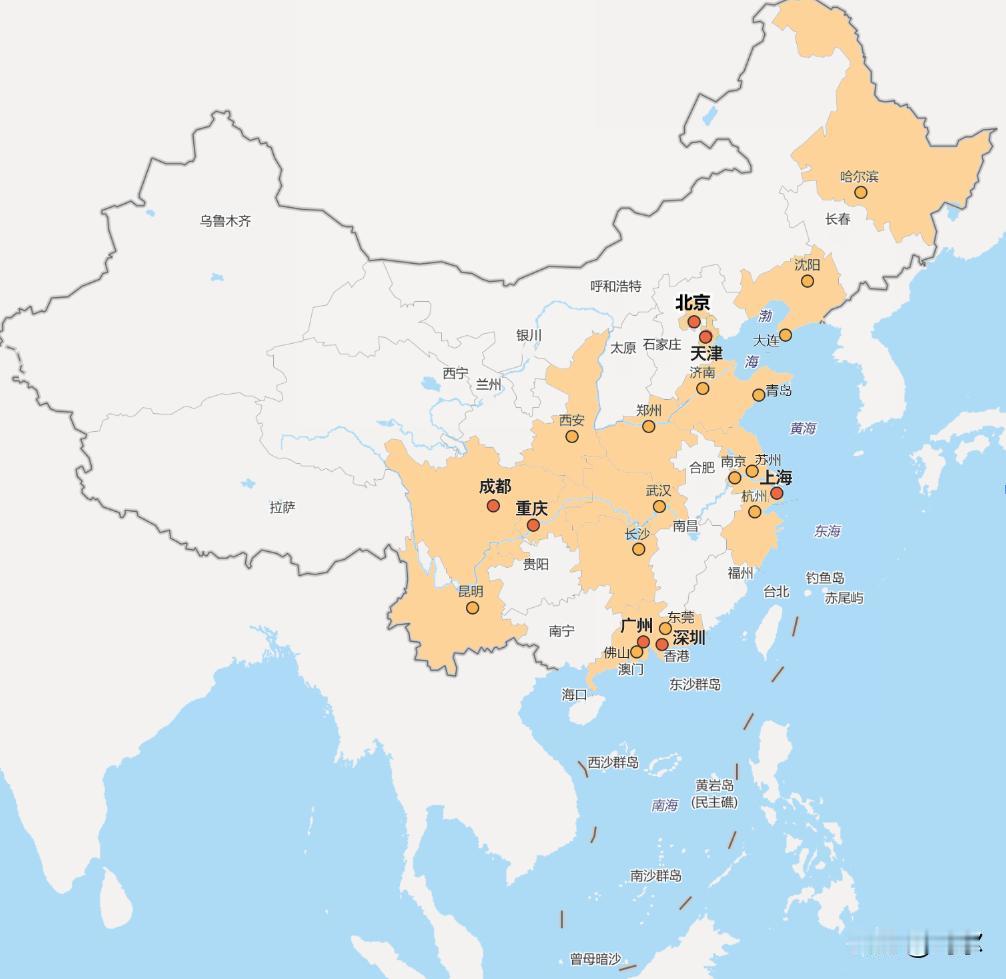 22城新蓝图，全国顶层规划全部出炉！为什么中国要打造四大城市群，从最新国土空间