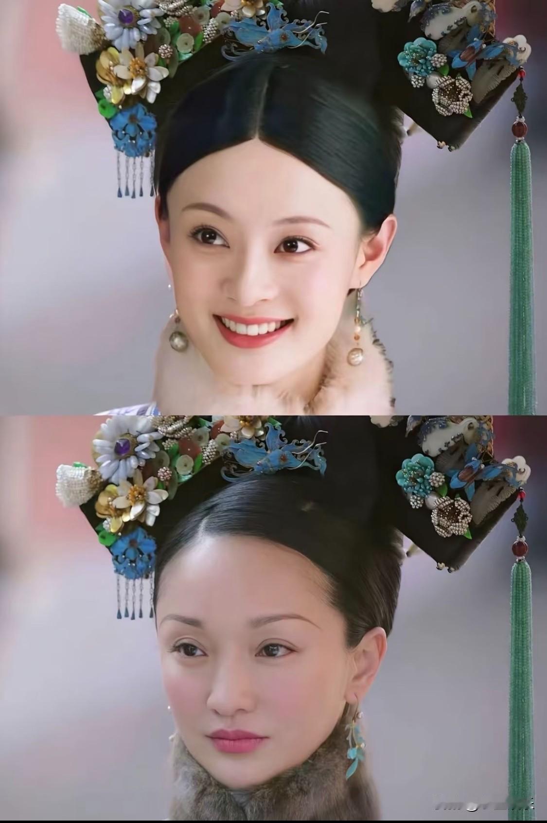 当甄嬛戴上如懿的旗头好美啊！如懿传