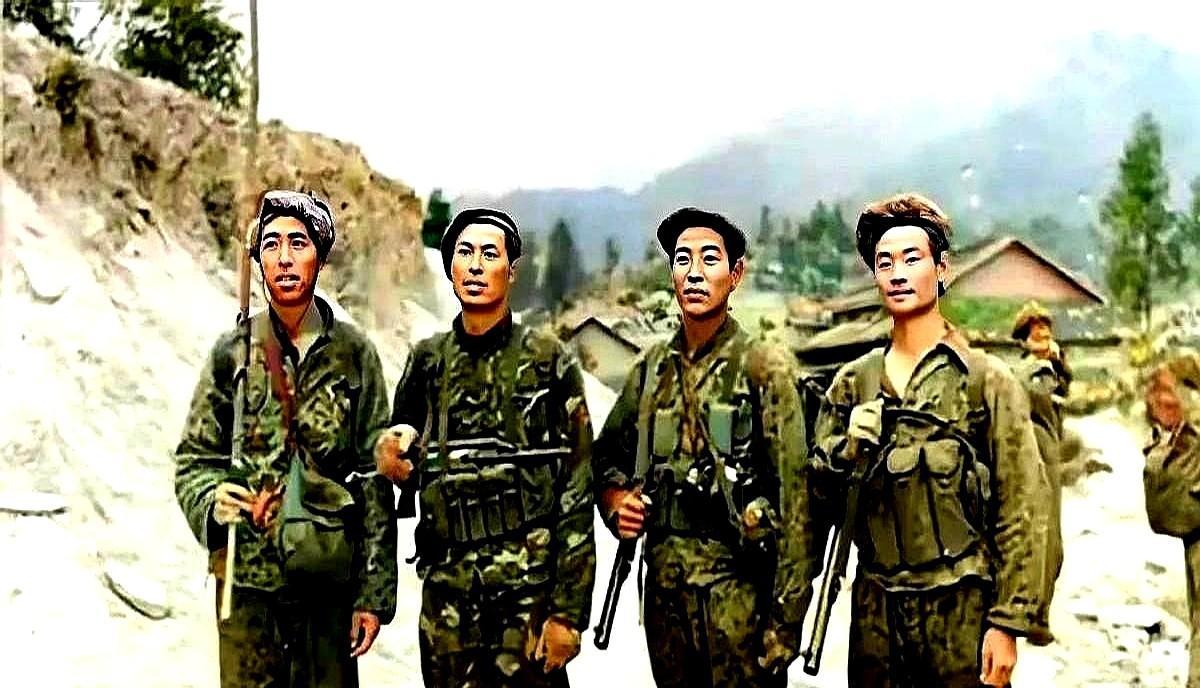 八十年代我们矿务局的当兵子弟随兰州军区所属部队去云南麻栗坡上老山前线八里河东山参