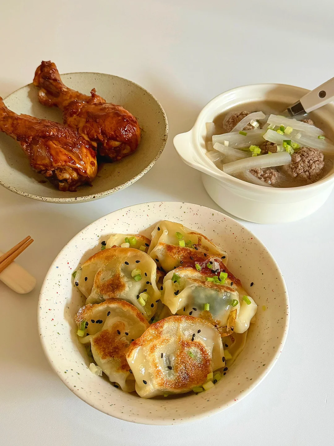 一人食/比肉还好吃的素煎饺！