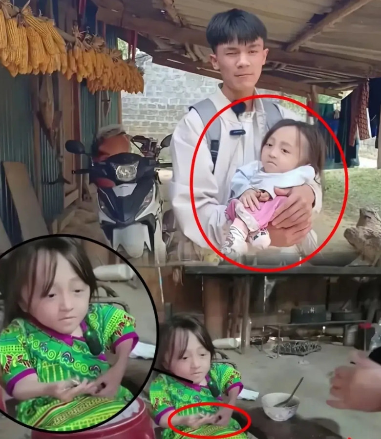 老天，抱在手里的“袖珍女孩”怀孕了？​20岁的她身高仅40厘米，抱在怀里比1岁