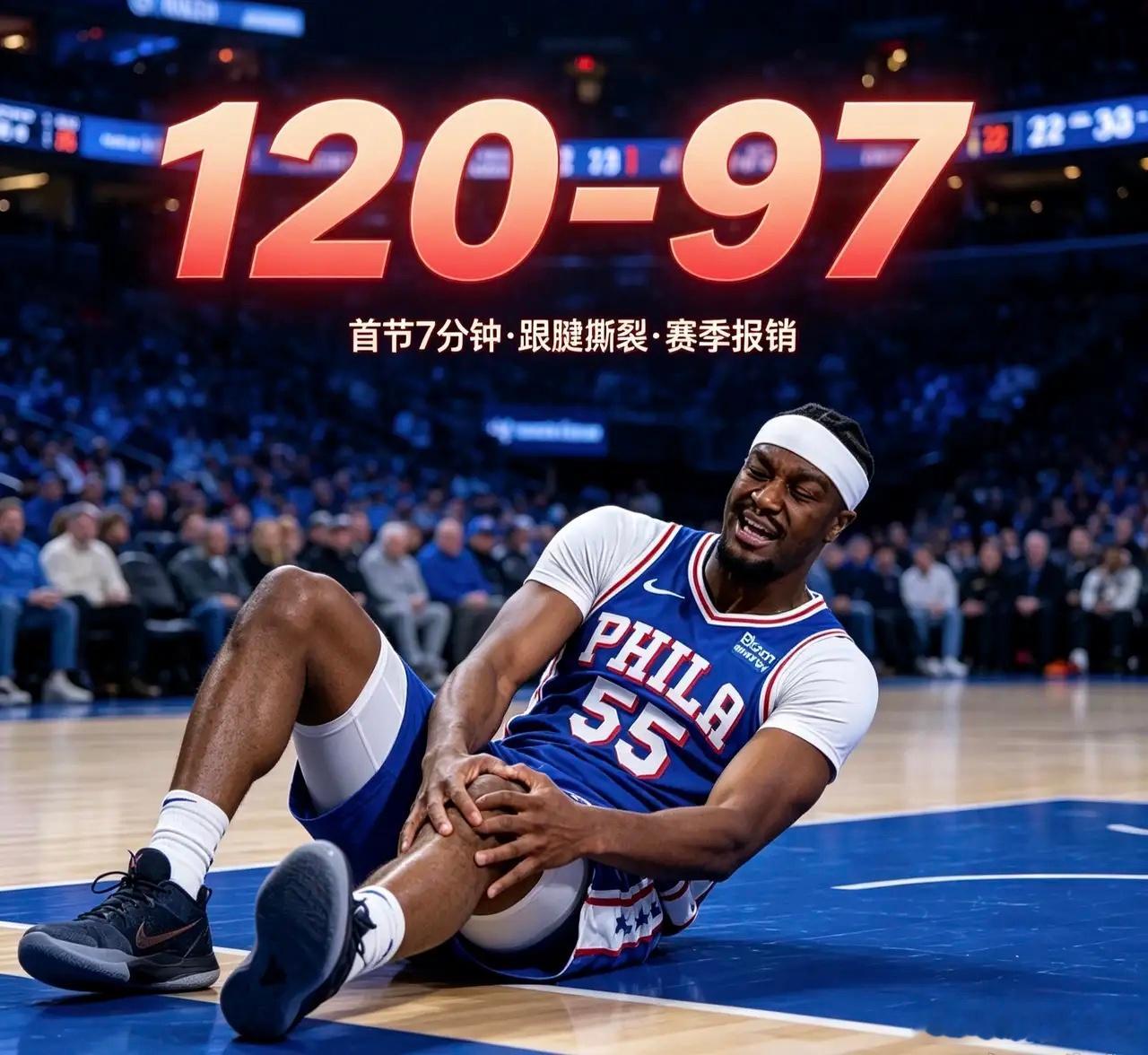 今天76人的开门红代价有点大，中锋几乎已经没人了，如果杨瀚森能来76人，会不会是一个双赢的结果？上赛