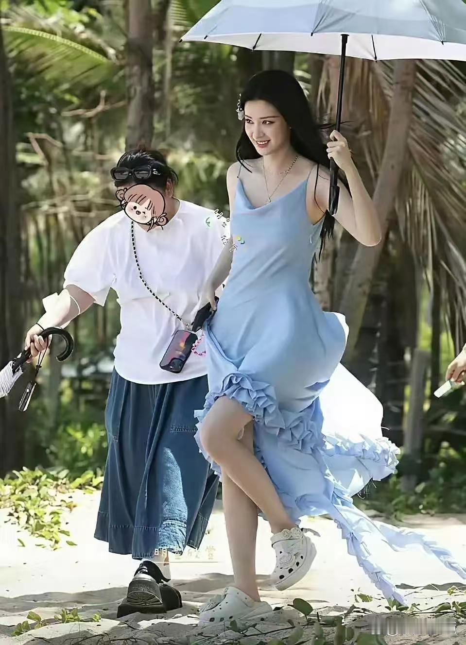 老天，王楚然到底多高啊，这就是大框架之美吗