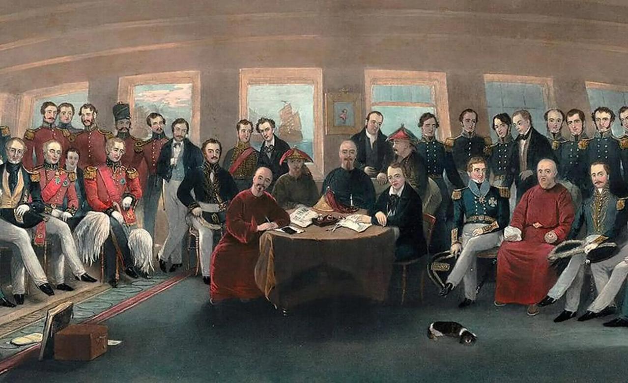 李敖：当我看到《南京条约》原文的时候，已经是泪流满面。因为《南京条约》上清楚的写