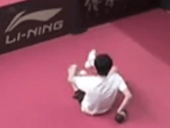 王楚钦wcq王楚钦开心自由少年好腿，赏心悦目