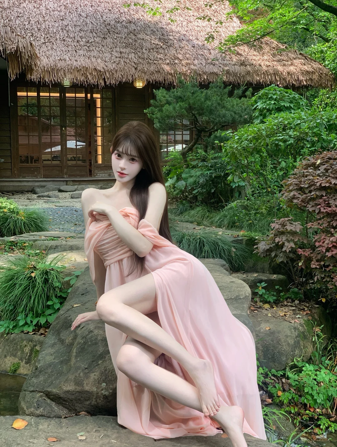 在庭院里拍到了夏天的光🍃