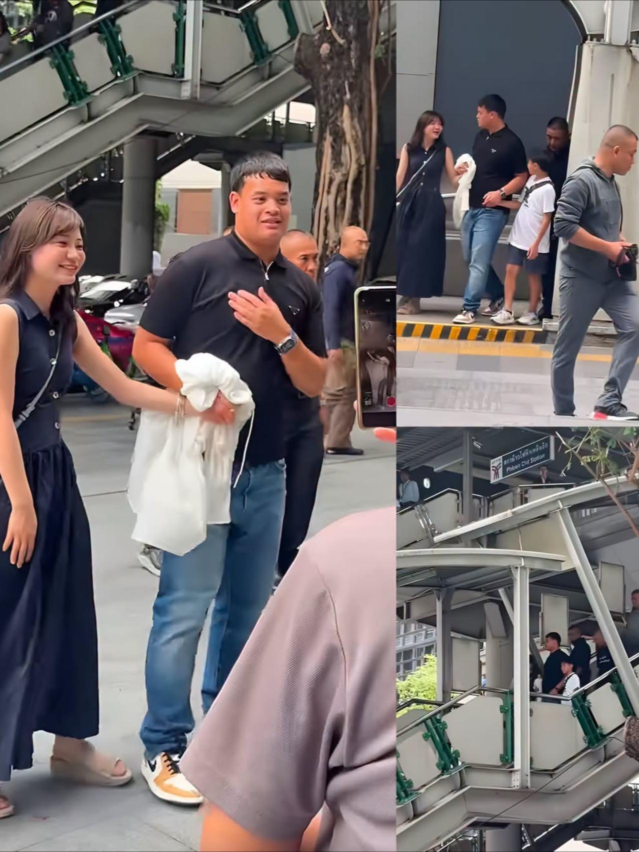 提帮功王子被爆恋爱，追求一名日本籍女子哇，提帮功王子太甜了吧！最近被人拍到他坐