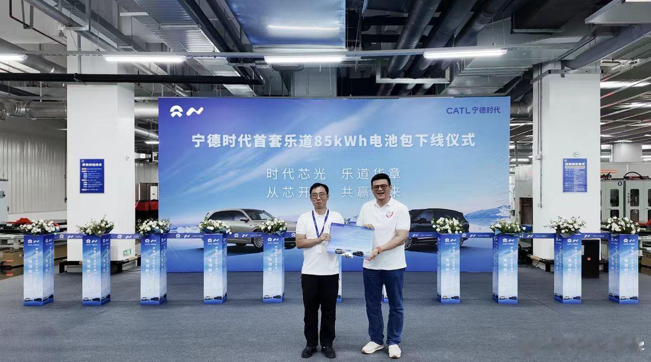 乐道L90的85度电池对于蔚来体系非常重要，之前60度最早是比亚迪，后来增加了宁