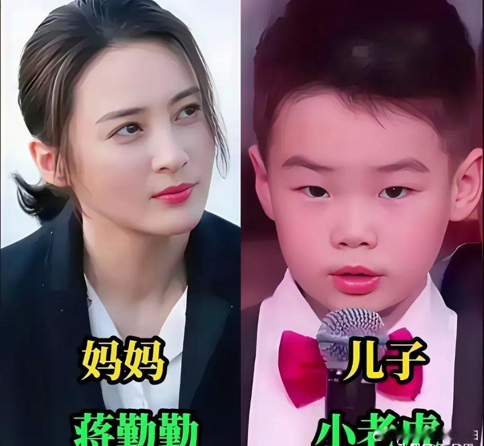 蒋勤勤的儿子。刘涛的儿子。孙俪的儿子。叶一茜的儿子。曹颖的儿子。黄圣依的儿子。郝