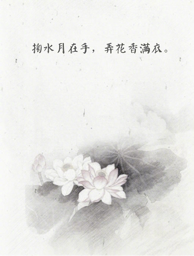 一句诗词形容你想过的生活。