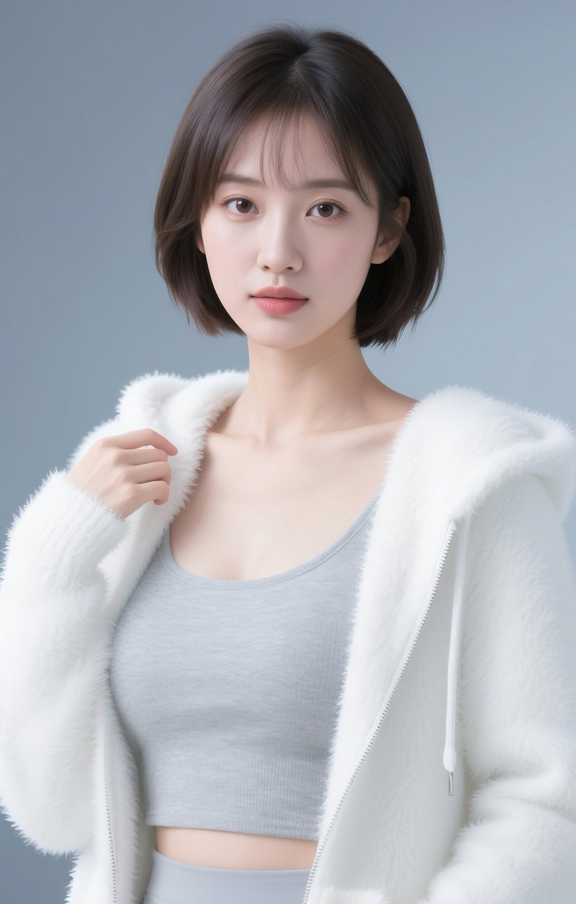 有的时候，短发其实感觉更精神更干练吧？平时也挺喜欢短发的…