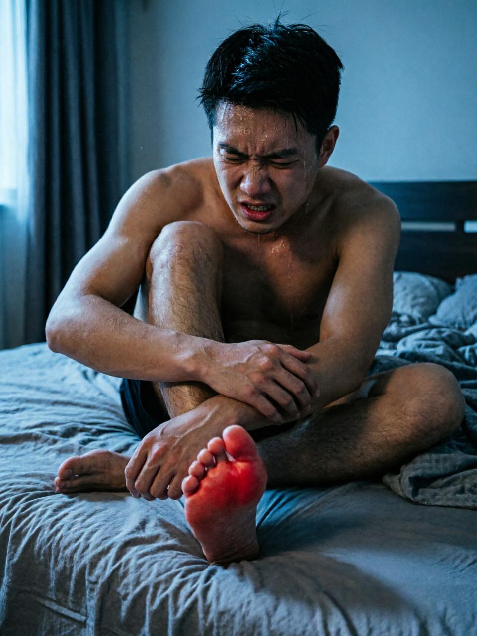 🚨凌晨3点脚趾痛到想“剁脚”？别忍了，这可能是痛风在“敲门”！很多人以为