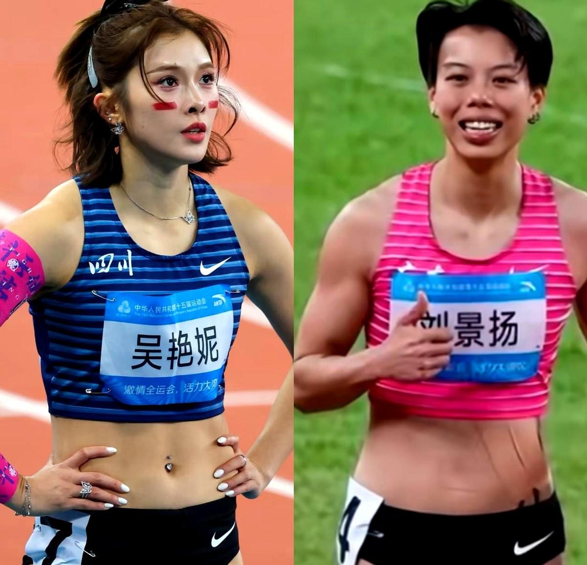 其实大家心里很清楚，就连吴艳妮心里应该也很清楚，刘景扬这次100米跨栏能夺冠，其