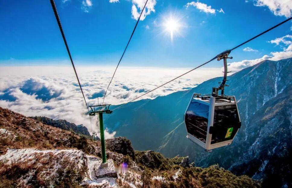 📍4月10日，大理苍山洗马潭索道恢复试运行，这简直是春游大理的绝佳消息！它可