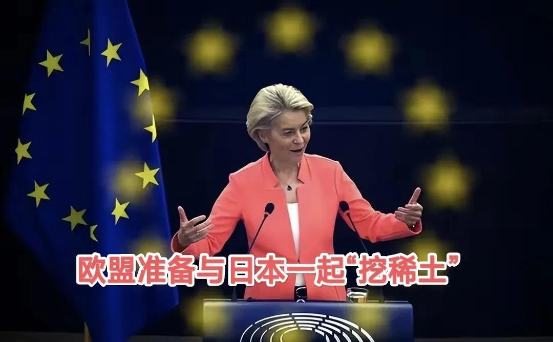 冯德莱恩太“小儿科”了，企图与日本“联盟”对中国进行施压。如小孩过家家的举动，逼