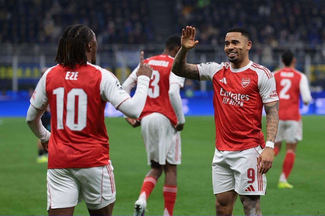 谁还能阻挡这支阿森纳？本轮欧冠的一场焦点战中，阿森纳客场3-1战胜意甲领头羊国际