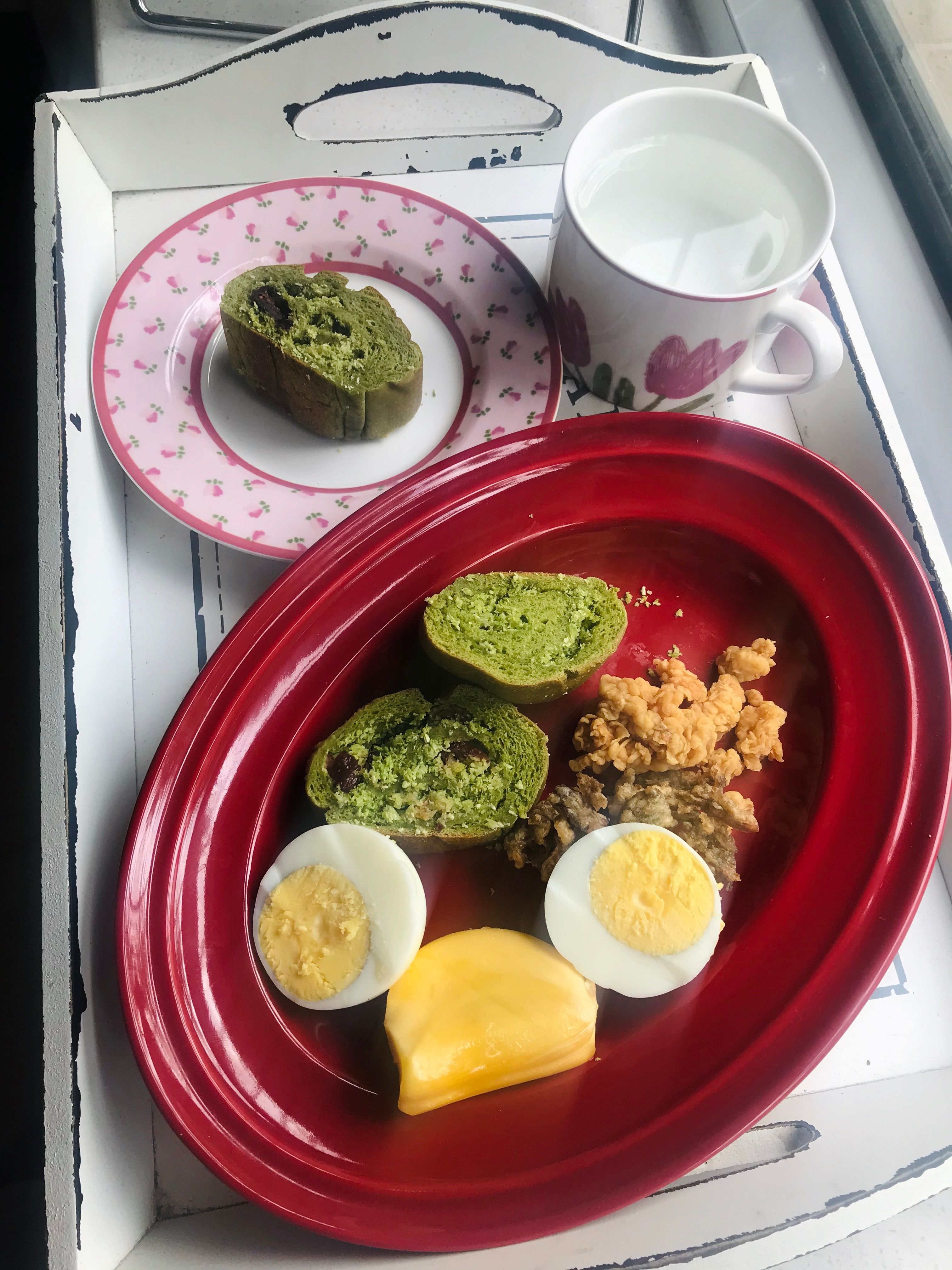 天天晒早餐一日一食一记365天早餐不重样早餐2026.6.27周六睡到自然醒