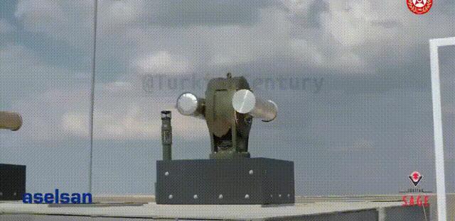 土耳其测试“阿勒泰”主战坦克配套的“AKKOR”主动防御系统，成功拦截模拟来袭