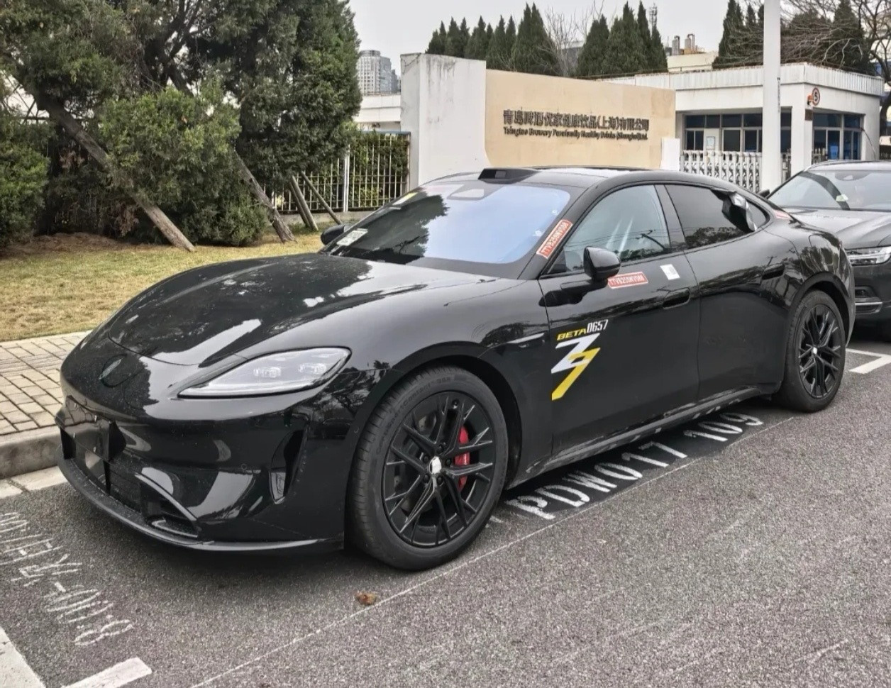 尚界Z7这车身姿态看着是真好看