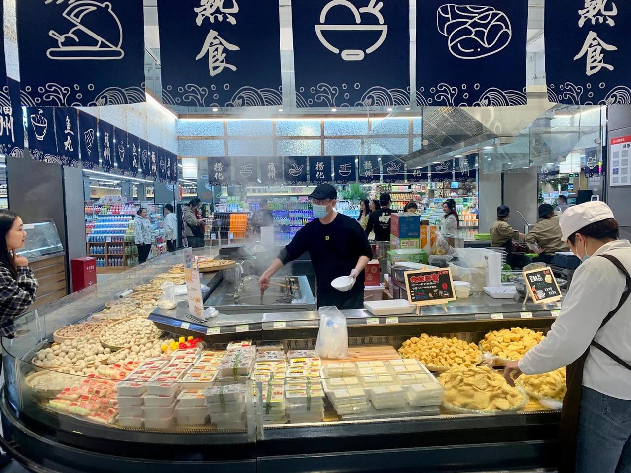 财联社6月22日消息，永辉福州奥体标杆调改店上线专属“永辉厨房”美团