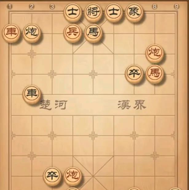 这棋有多种叫杀法：①红炮六平五，②红炮二平五，还有进兵叫杀平兵叫将的，象棋真是千