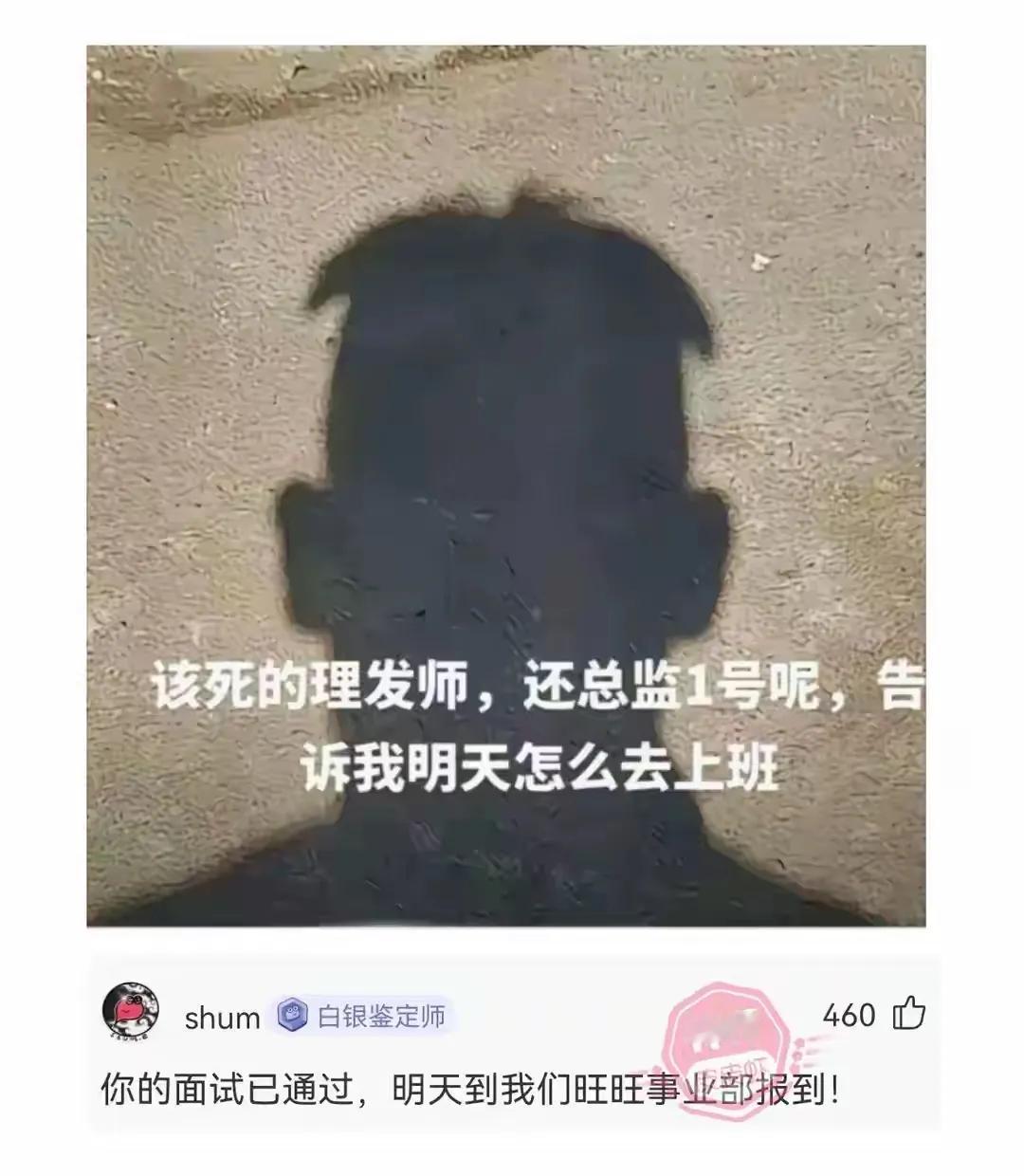 旺旺:我们就需要这样的人才[狗头]