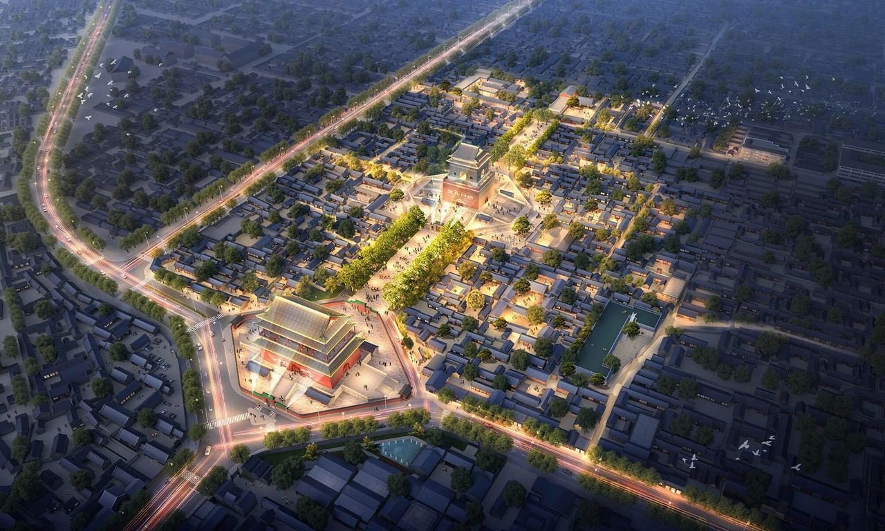 中轴线·首都功能核心区钟鼓楼片区从清华同衡规划播报了解到，北京中轴线·首都功能