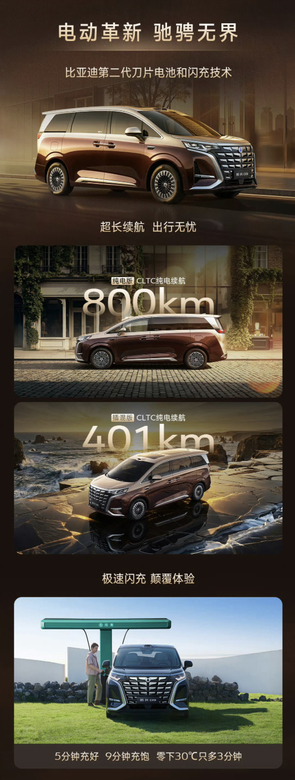 中国高端车市两款非常重要的车，一个是理想L9，一个就是腾势D9，一个重新定义了S